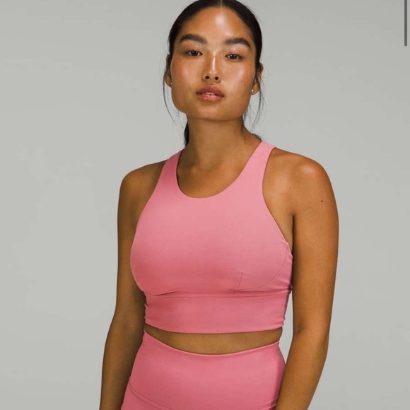 Lululemon Wunder Train Longline Bra Fade *Medium Support, C/DBrier Rose size 6 - Picture 5 of 5
